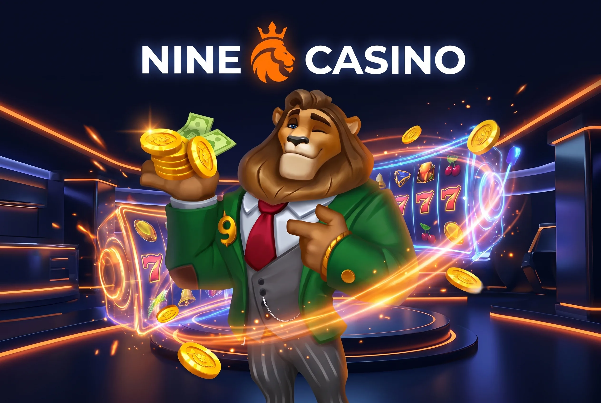 Illustration des jeux et machines à sous NineCasino